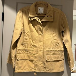 Madewell Tan Jacket Size XXS but oversized (barely worn)